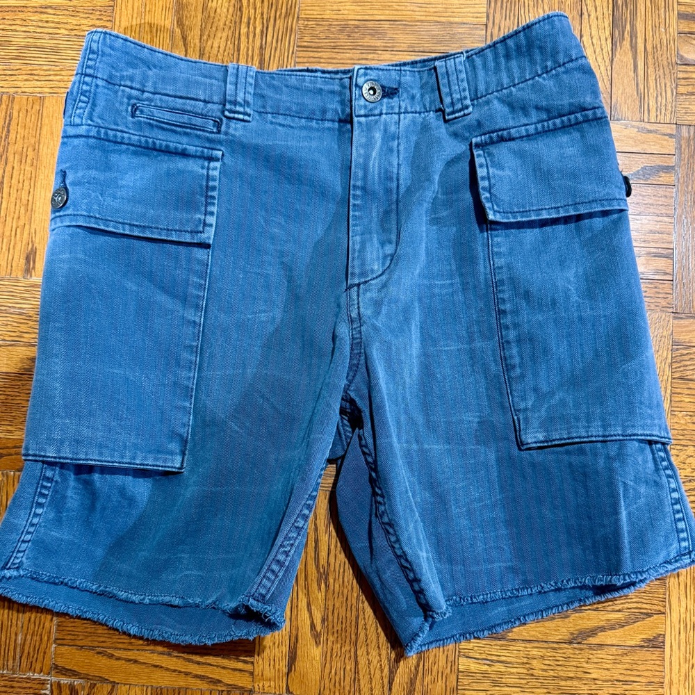 Polo by Ralph Lauren Blue Cargo Shorts Relaxed Fit